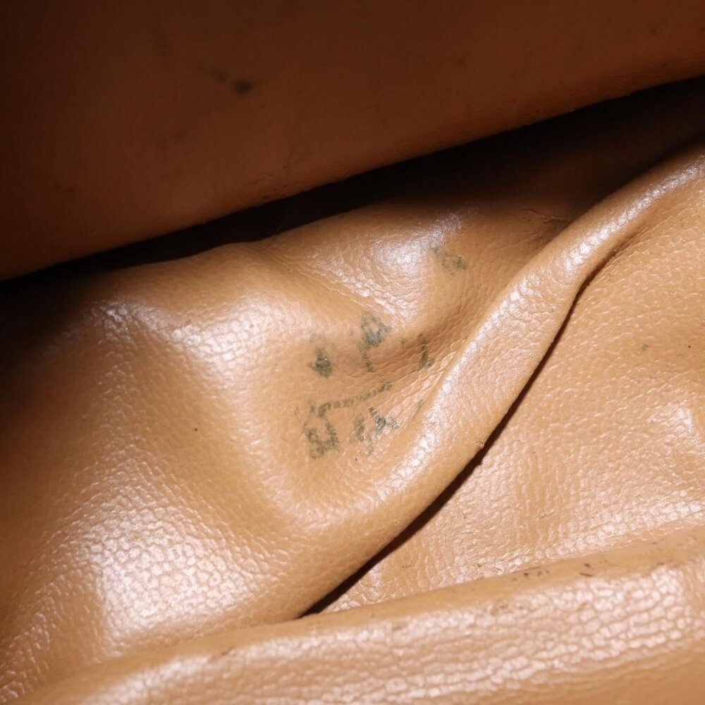 Authentic CELINE Macadam Canvas Shoulder Bag PVC Beige Gold - Picture 3 of 16